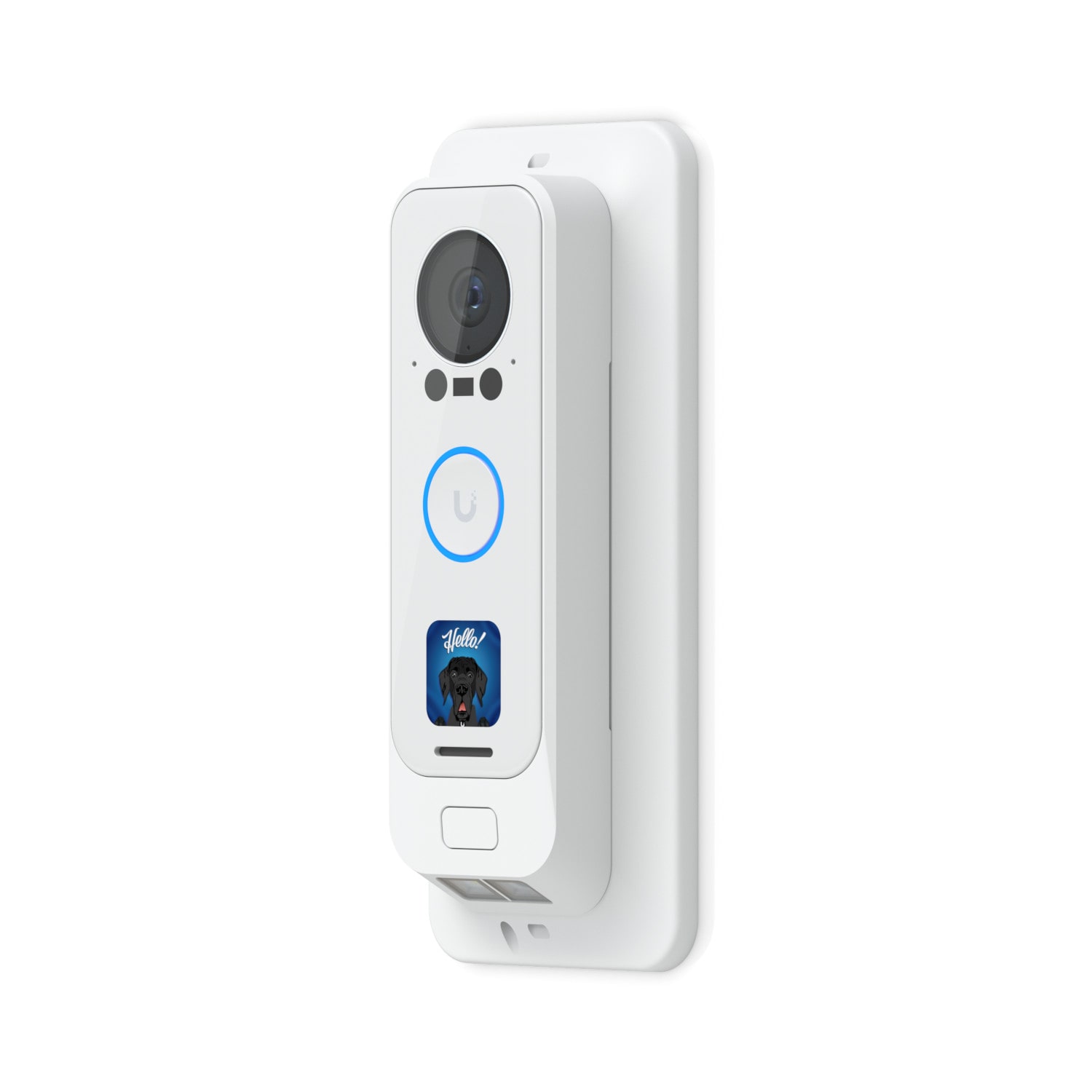 Ubiquiti Networks Ubiquiti G4 Doorbell Pro PoE Unterputz-Winkelhalterung 25° UACC-G4 Doorbell Pro PoE-Gang Box-White