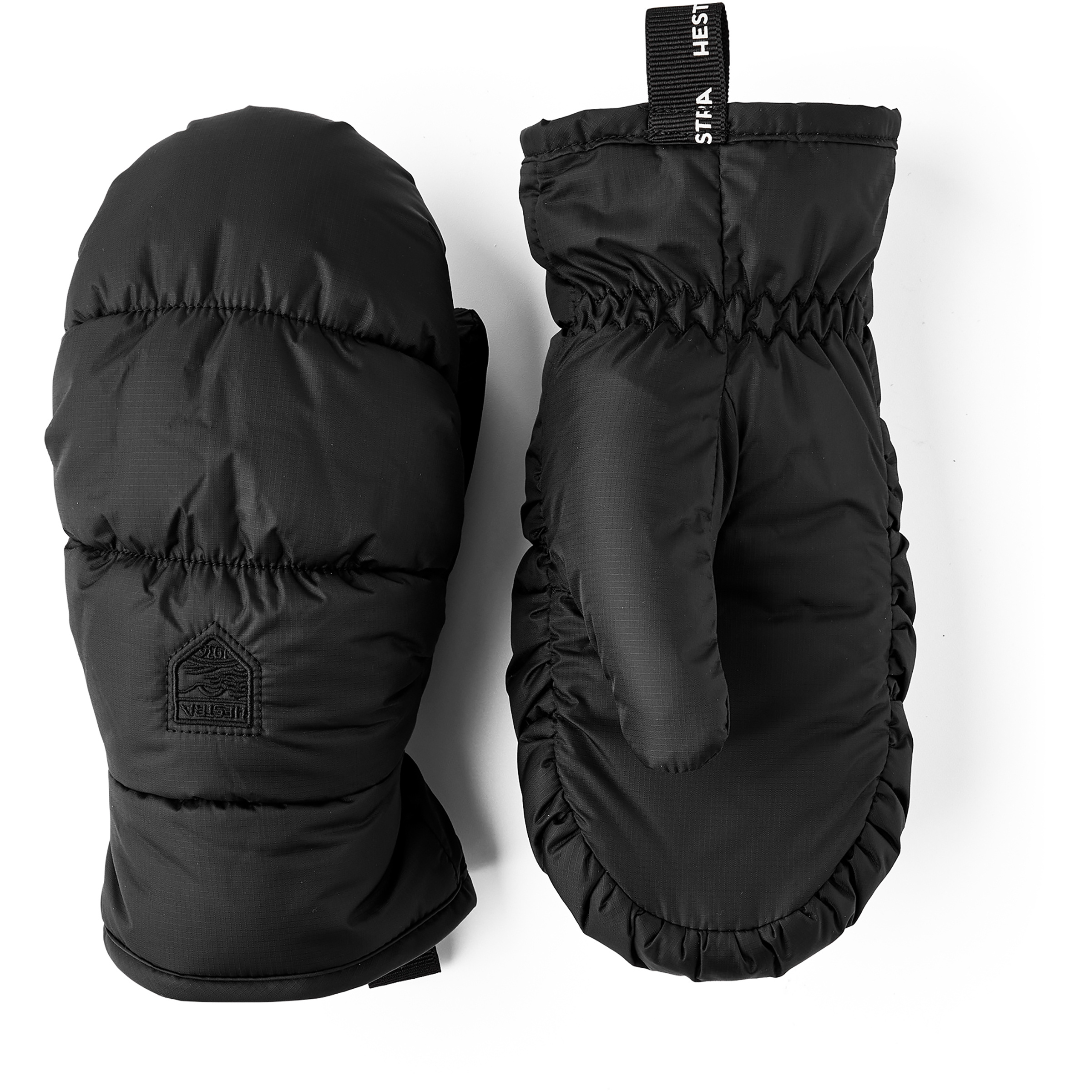 Hestra Puffer Kinder Skihandschuhe schwarz Größe 6 Skifahren Elastisch Primaloft