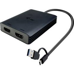 i-tec USB Adapter [1x USB-C®, USB-A - 2x HDMI®] I-TEC USB-A/USB-C Dual 4K HDMI VideoAda. 0.27 m CADUAL4KHDMI