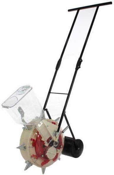 Sämaschine zum Schieben GeoTech PM 100 mit Walze