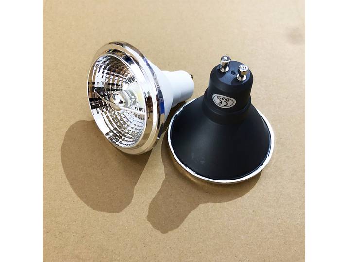 10pcs Dimmable 7W COB LED Projecteur AR70 GU10 LED Ampoule Lampe AC85-265 LED Recesed Plafonniers Éclairage NikChaud Froid Blanc