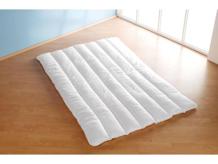 Microfaserbettdecke KBT BETTWAREN Sleep and Dream , weiss (weiß), B:135cm L:200cm, Bezug: 100% Polyester, Bettdecken, Microfaserbettdecke, supersoft und kuschelig