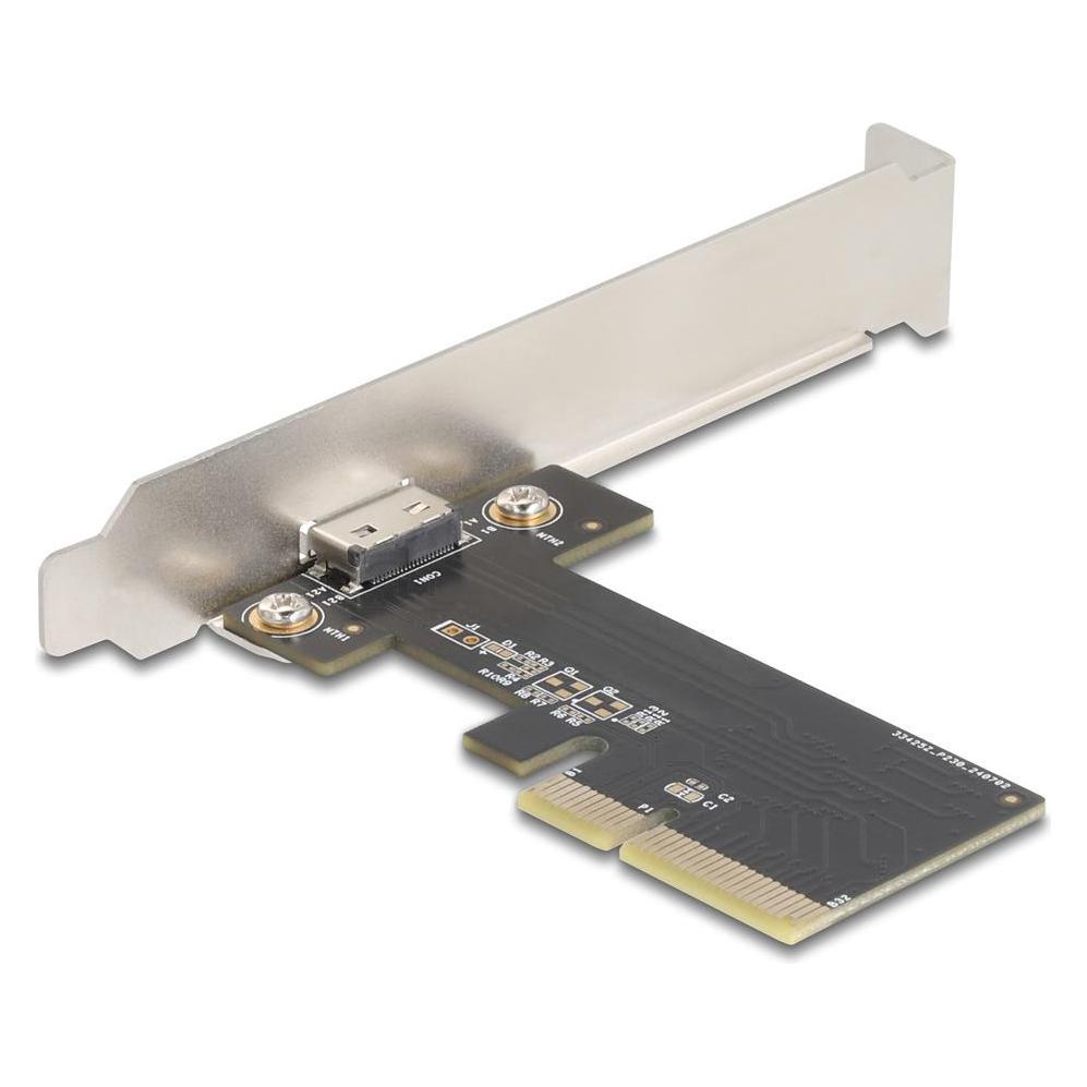 Delock "PCI Express x4 Karte zu 1 x extern OCuLink SFF-8612 - Low Profile Formfaktor" (90965)