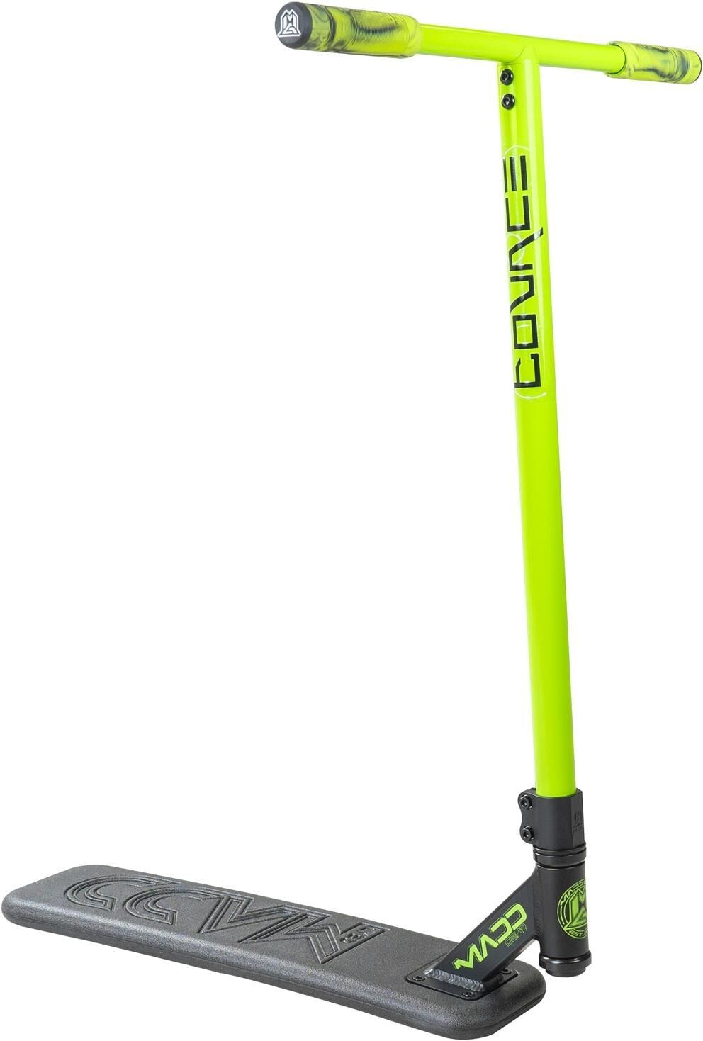 Stuntscooter MADD GEAR "Trampolin Bounce", grün (grün, schwarz), RollerB:55,9cm L:63,5cm, Stuntscooter, B:55,9cm L:63,5cm grün, schwarz Einheitsgröße