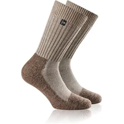 Rohner, Unisex, Sportsocken, Original (44 - 45), Braun