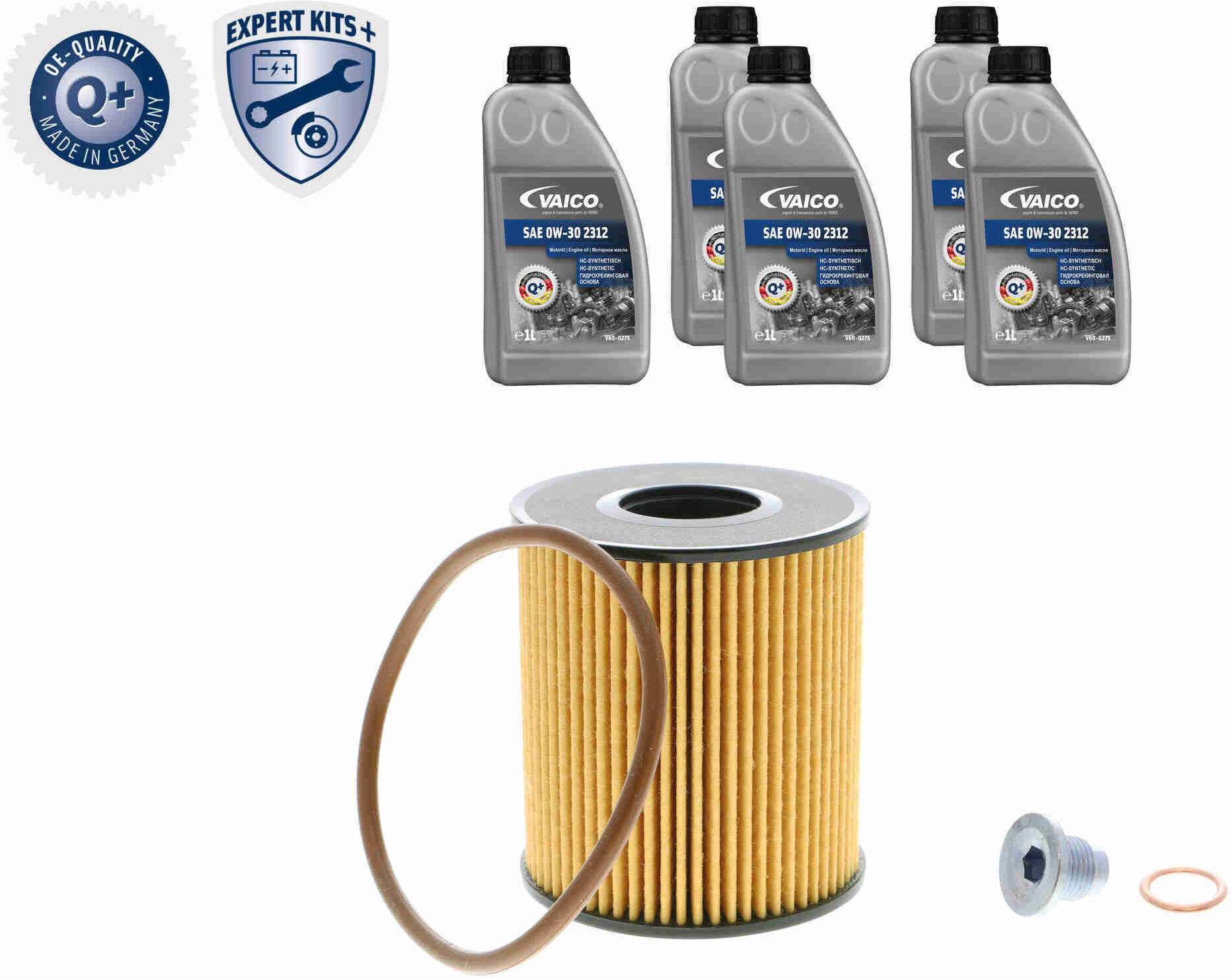 Vaico Teilesatz, Inspektion V40-2561 Für Vaughall Opel