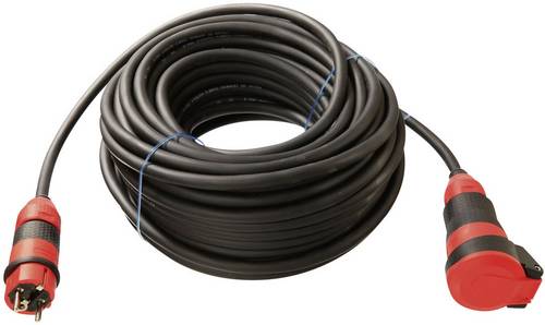 AS Schwabe 62251 Strom Verlängerungskabel 16A Schwarz 25.00m H07RN-F 3G 1,5mm²