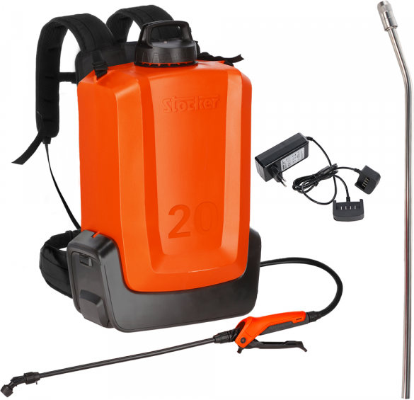 Stocker Ergomist 20 - Pompe de pulvérisation à dos à batterie - Cuve 20 L - 21 V - SANS BATTERIES