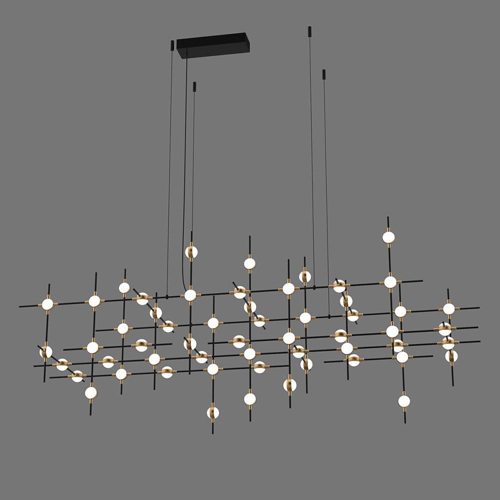 Moderne PROVENZA Italux LED hanglamp, dimbaar