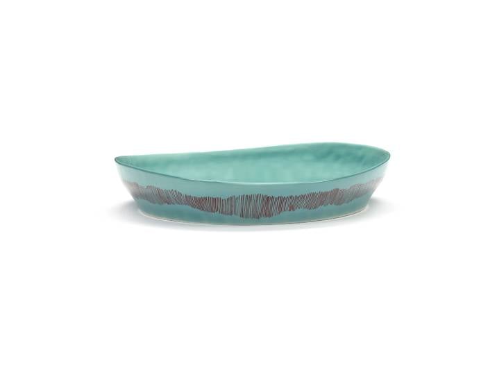 Serax Bol de service Ottolenghi Feast S Ø30 cm Azure stripes-red
