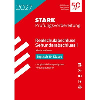 STARK Englisch - Realschulabschluss 2027 Niedersachsen - Prüfungsvorbereitung, Set von , Stark Verlag GmbH, 978-3-8490-6619-2