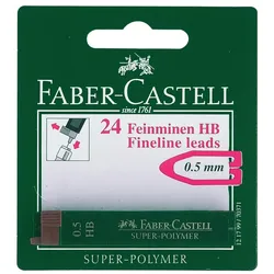Faber-Castell, Bleistiftminen, Feinmine (10 Stk., 0.50 mm, HB)