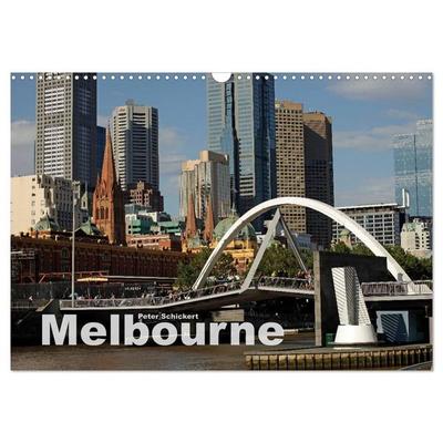 Melbourne (Wandkalender 2027 DIN A3 quer), CALVENDO Monatskalender