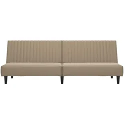 vidaXL, Sofa + Bettsofa, Kendall (Ohne Armlehnen) (2-Sitzer)