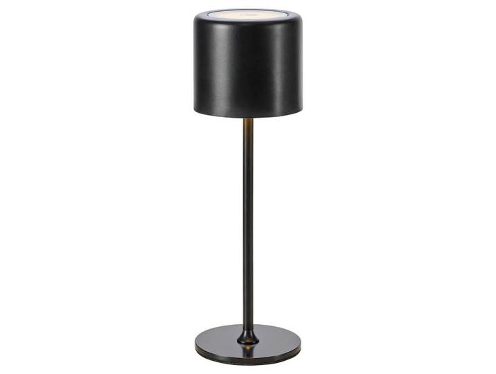 Markslöjd Led-Tischleuchte Filo, Schwarz, rund, 9.9x30x9.6 cm, ohne Chemie, Lampen & Leuchten, Innenbeleuchtung, Tischlampen
