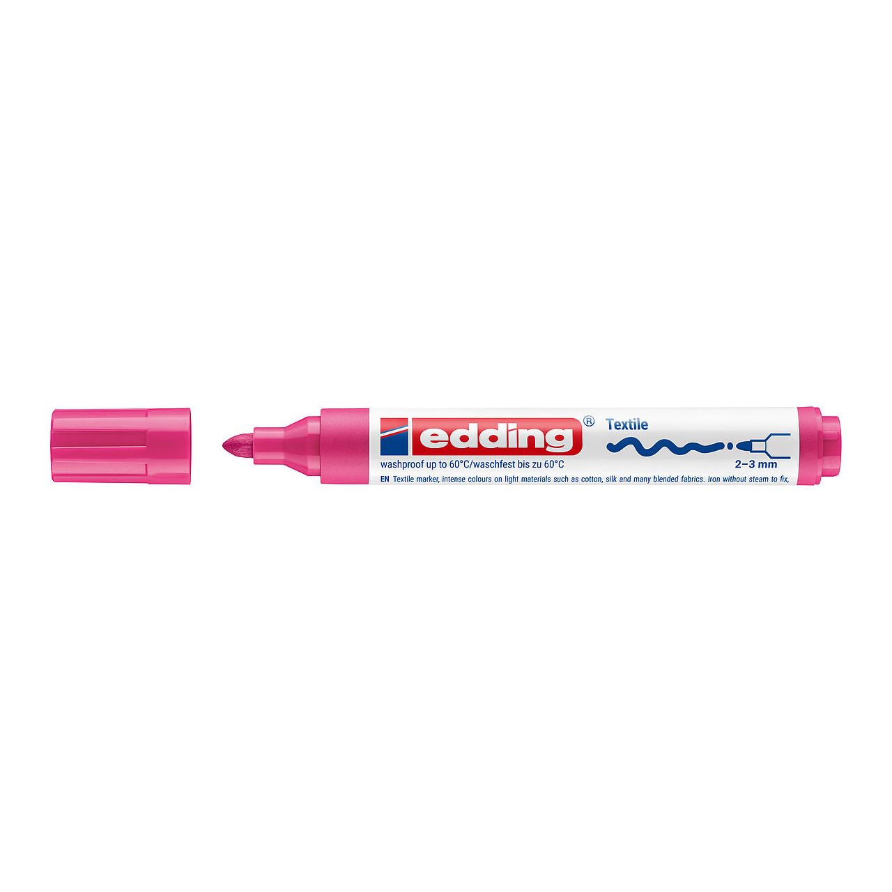 edding 4500 Textilmarker pink 2,0 - 3,0 mm, 1 St.