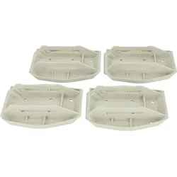 Berger Big XXL Abstützfüße 27,5 x 21 cm 4er-Set