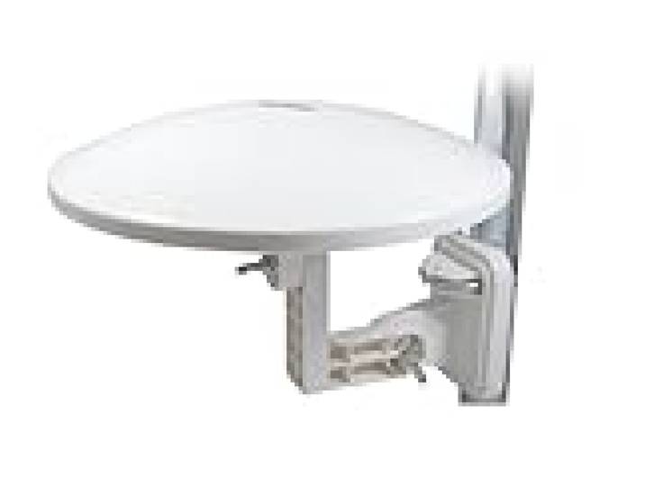 METRONIC 427017 Antenne Extérieure Omnidirectionnelle Amplifiée 36 dB- Idéal Camping-Car et Caravane - TNT - Compatible Full HD / 4K - Traitement Anti-Corrosion - Blanc
