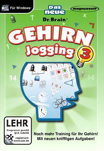 Magnussoft - Das neue Dr.Brain Gehirnjogging 3 (PC) - Preis vom 09.10.2026 07:28:09 h