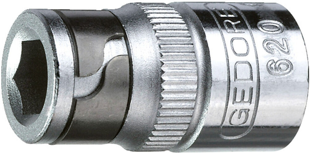 Gedore Bit-Adapter für 1/4" Knarre, Einfacher Bit-Wechsel, Passgenauer Halt, Silber (1649329)