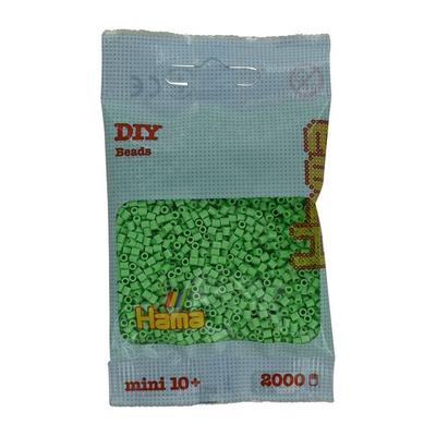 Hama 501-115 - DIY Bügelperlen Mini 10+, ca. 2000 Stück, Apfelgrün