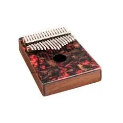 Sound Hole Designer Kalimba - Lava