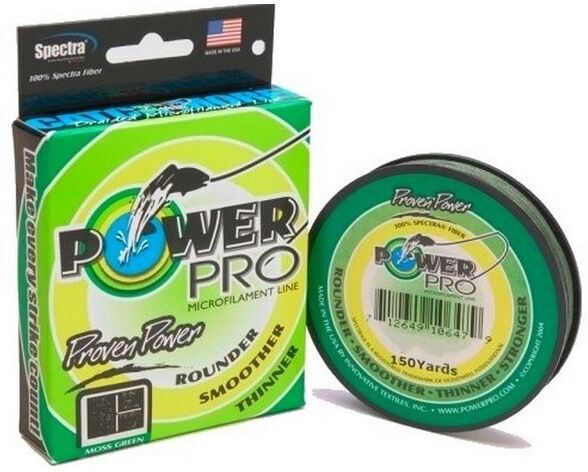 Powerpro Braid Moss Green -0,10mm