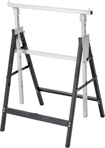 TOOLCRAFT 200kg 1399645 Gerüstbock klappbar, höhenverstellbar 200kg (B x T) 680mm x 580mm 6.1kg 1St.