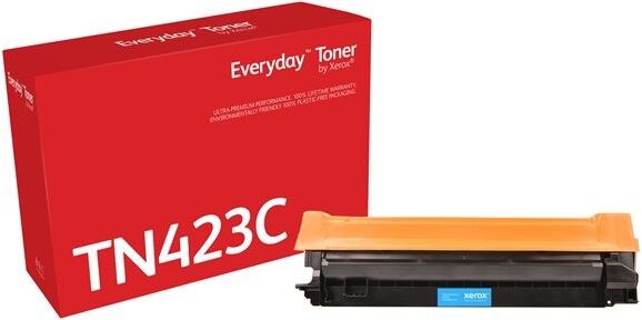 Xerox Everyday - high capacity - cyan - compatible - toner cartridge (alternative for: Brother TN423C) - Green World Alliance return programme