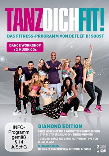 Detlef D! Soost - Tanz dich fit (Diamond Edition, + 2 Audio-CDs) [3 DVDs] - Preis vom 12.10.2026 11:37:12 h