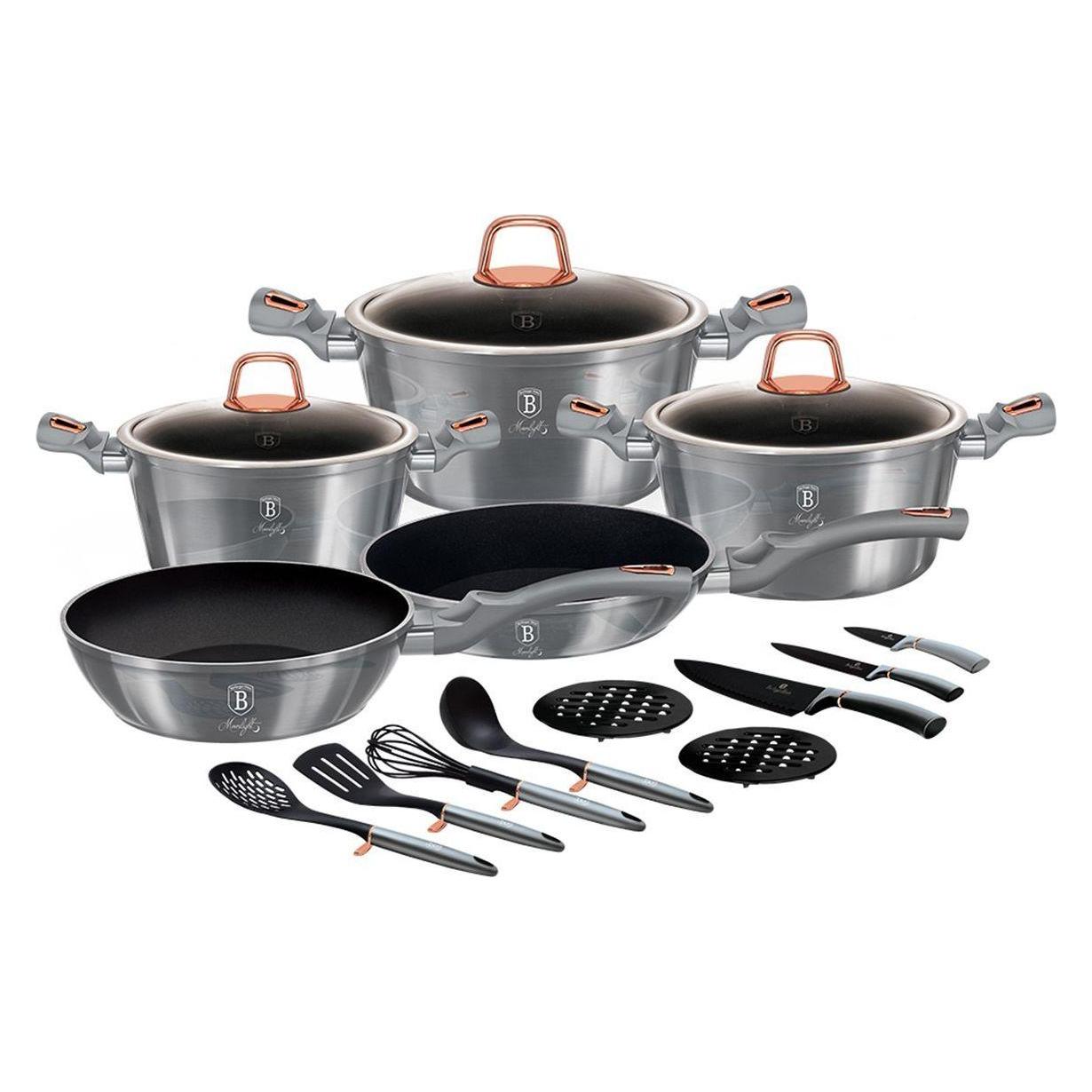 BerlingerHaus BH-7044 17-PIECE POT SET (21422172)