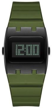 Uplifted Trends Waterproof Multifunctional Sports Watch Trendy Silicone Strap Fashionable Electronic Watch For Active Lifestyles green