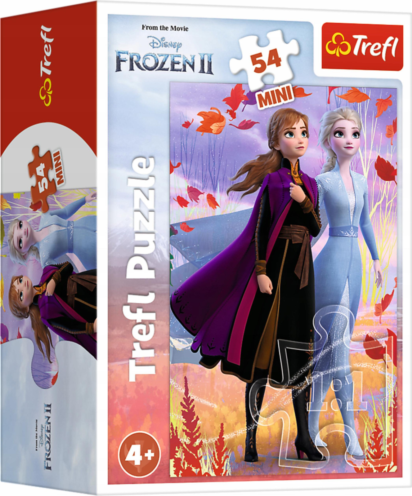 Trefl Puzzel Frozen Anna & Elsa 54 stukjes vanaf 4 jaar