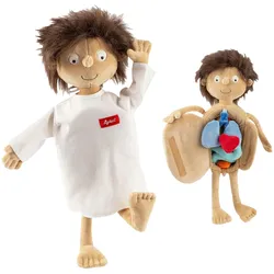 Sigikid Lernpuppe Erwin 44cm, mehrfarbig