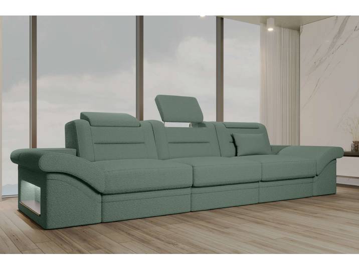 Couch Monza 3 Sitzer Stoffsofa