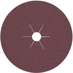 Fiberscheibe D.125mm K.24 f.HO/Metall Korund TECWERK