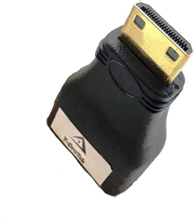 T-ProTek HDMI-adapter van HDMI-A naar Mini HDMI-C, Vrouw naar Man, 4K/2K ondersteuning