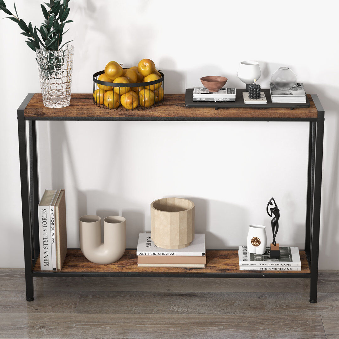 Borough Wharf Console Table Retro color/Retro color/Retro color 76.5cm H X 110cm W X 24.9cm D