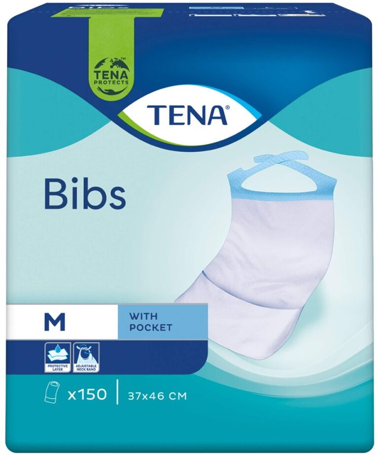 Tena Bibs Medium 37x46 Cm 150stk
