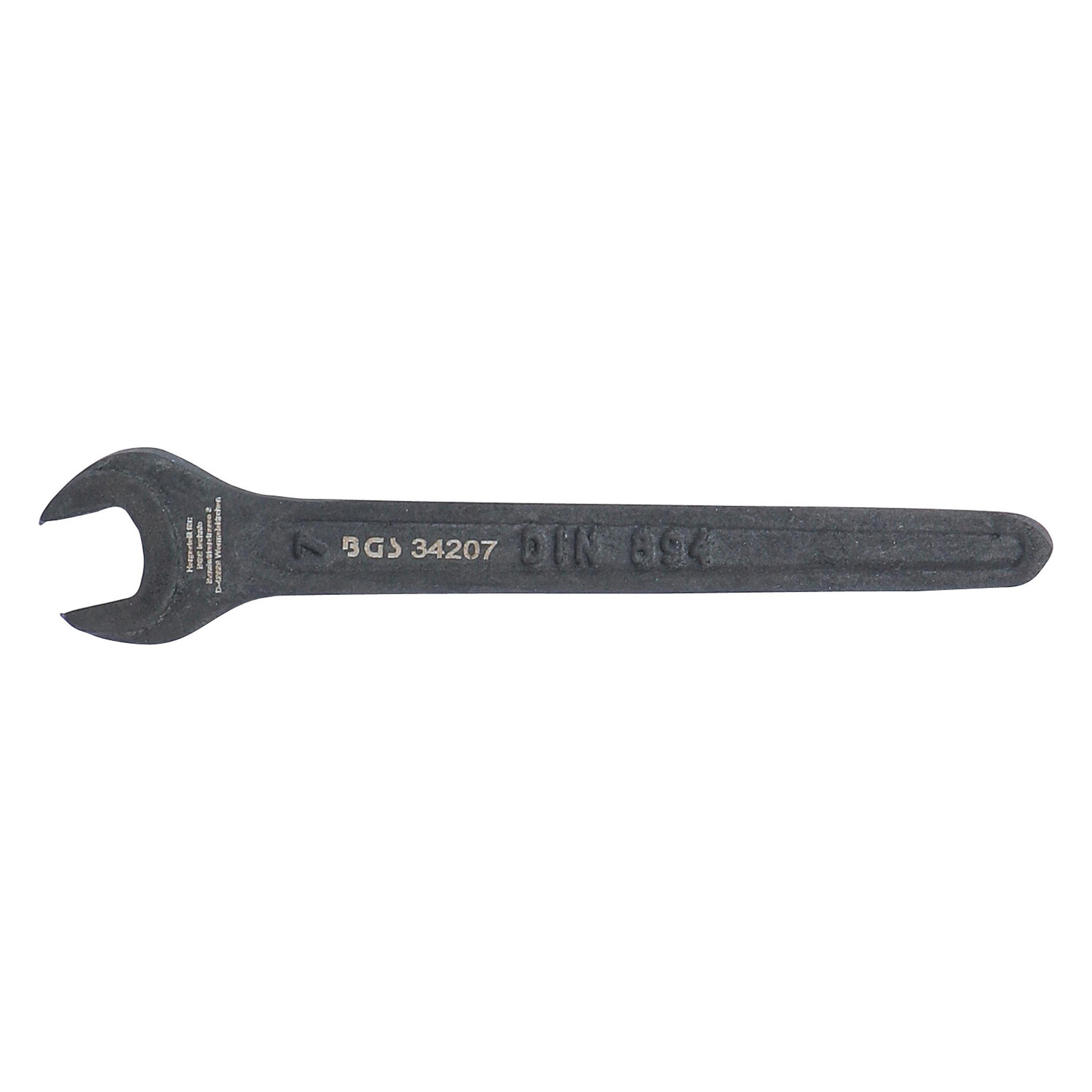 BGS Einmaulschlüssel DIN 894 SW 7 mm (7 mm) (34207)