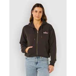 Rip Curl Lay Day Relaxed Sweatjacke washed black Gr. XL