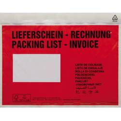 HEAD Dokumententasche 161593100 DIN C5 Rot Lieferschein-Rechnung, mehrsprachig mit Selbstklebung 250 St. 1554042