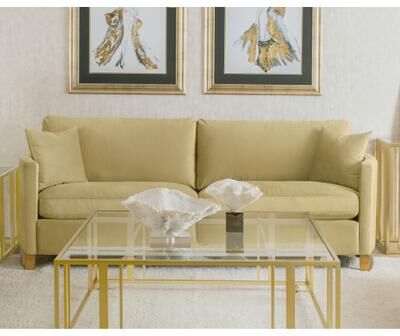 Coaster Corliss Upholstered Curved Track Arm Sofa