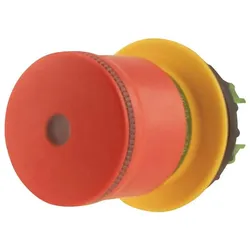 Eaton, Zubehör Elektroinstallation, 30 mm miniatiūrinis saugos mygtukas, skirtas 22 mm angai, žiedas, apšviestas atblokavimo M22
