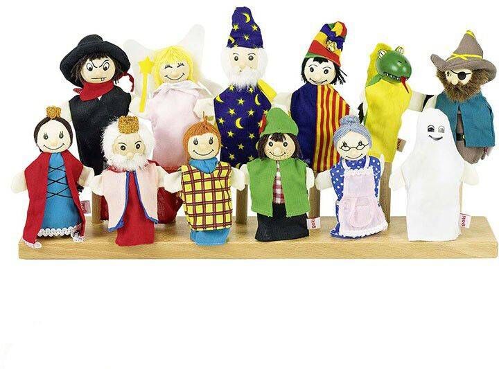 Marionnettes à doigt personnages de comptes - Goki