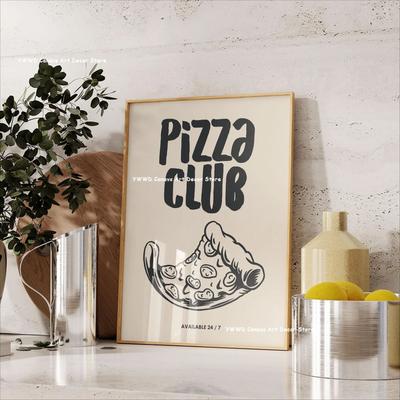 Uplift Treasures Bon Appetit Coffee Kitchen Canvas Wall Art Print 5 50x70cm No Frame