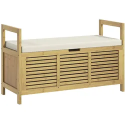HOMCOM - Schuschrank - 100L x 40B x 60Hcm - natur