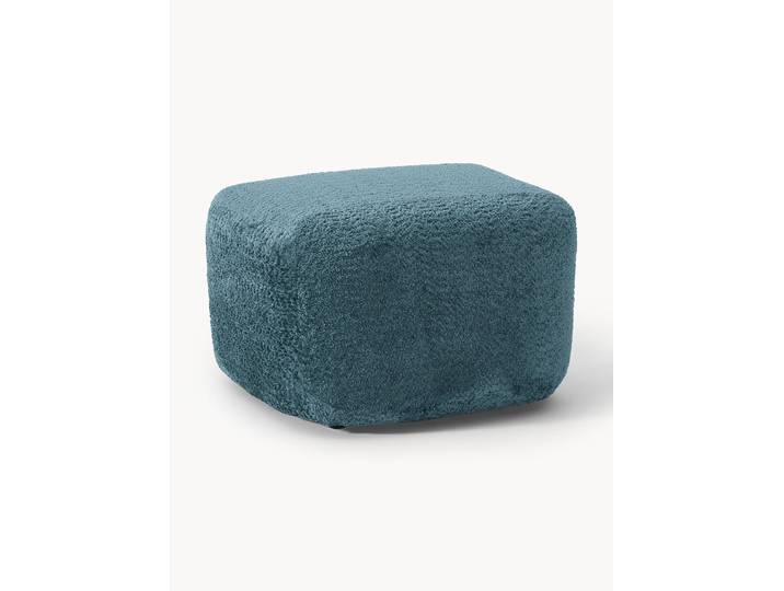 Sofa-Hocker Wolke aus Teddy-Bouclé
