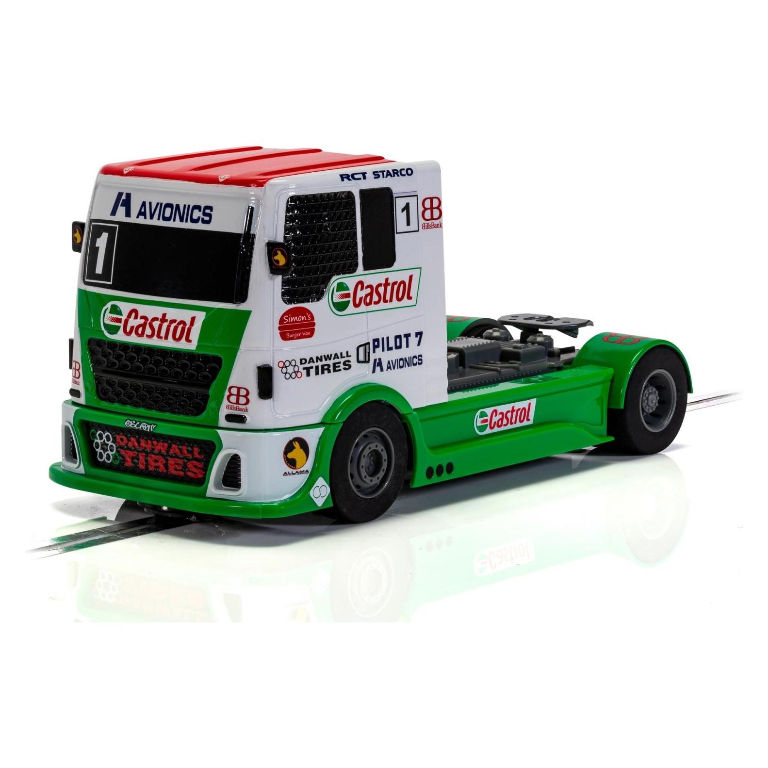 Scalextric Racing Truck - Red & Green & White (SC C4156)