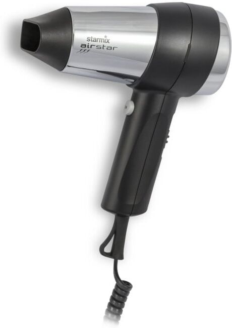 Starmix Sèche-cheveux à main appareil seul noir/chrome, 198125 (198125)